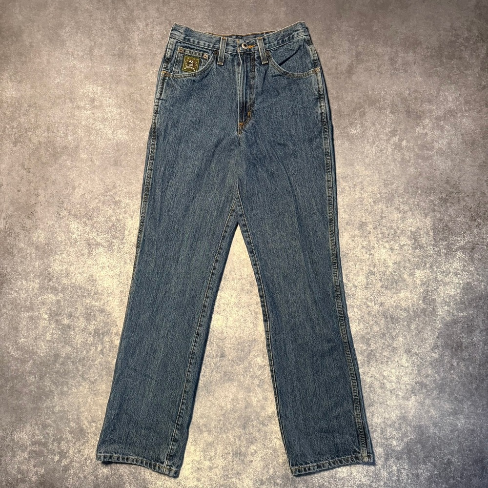 Cinch Jeans‎ Mens 27x32 Blue Denim Straight Leg Western Cowboy